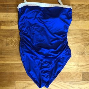Strapless bathing suit Liz Claiborne size 14